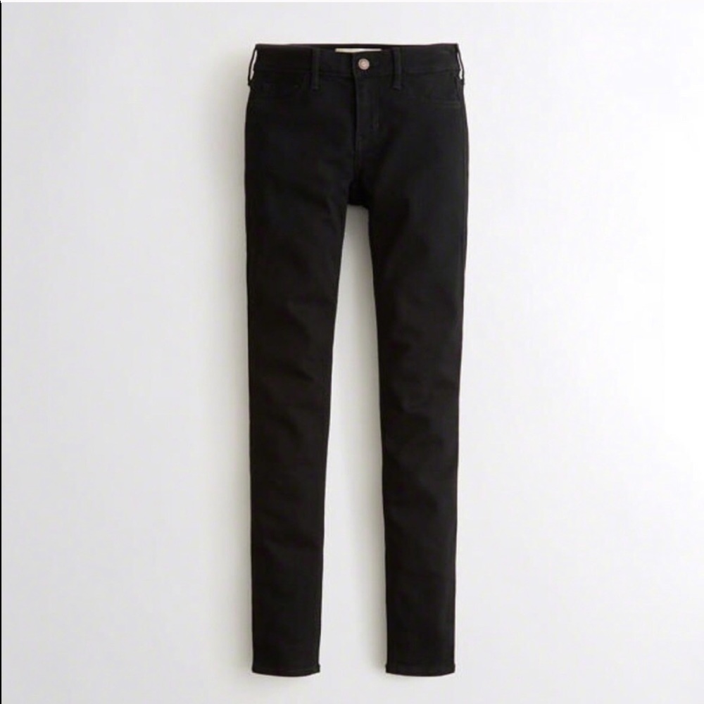 Hollister Black Super Skinny Jeans NWT
